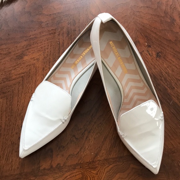 Nicholas Kirkwood Beya White Loafers - Picture 1 of 12